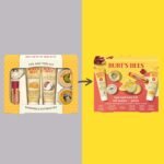 Burt's Bees Valentine's Day Gifts Ideas, Tips and Toes Kit, 6 Travel Size Products - Pomegranate Moisturizing Lip Balm, 2 Hand Creams, Foot Cream, Cuticle Cream, and Hand Salve