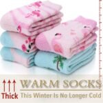 EBMORE Womens Fuzzy Socks Slipper Soft Cabin Plush Warm Fluffy Winter Sleep Cozy Adult Socks