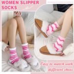 EBMORE Womens Fuzzy Socks Slipper Soft Cabin Plush Warm Fluffy Winter Sleep Cozy Adult Socks