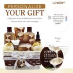 Gifts For Women Gift Basket for Women– 9 Piece Set of Vanilla Coconut Home Spa Set, Luxurious Valentines Day Gifts for Her, Bath and Body Sets Includes Fragrant Lotions, Large...