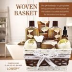 Gifts For Women Gift Basket for Women– 9 Piece Set of Vanilla Coconut Home Spa Set, Luxurious Valentines Day Gifts for Her, Bath and Body Sets Includes Fragrant Lotions, Large...