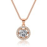 Gifts for Women Jewelry Sets, 4 Pieces Rose Gold Women's Watch Necklace Earring Bracelet Birthday Gifts for Women's Jewelry Sets for Women Gift for Wife Girlfriend Her Birthday...