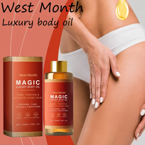 Firming Body Essence Oil Reduce Sagging Prevent Aging Daily Moisturizing Tightening Reduce Fine Lines Body Skin Care Oil