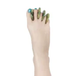 10PCS 3x4cmSpa Rock Basalt Stone Beauty Stones Massage Lava Natural Stone Hot Relieve Stress RELAX jade massage set toe massage - Image 5