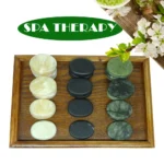 10PCS 3x4cmSpa Rock Basalt Stone Beauty Stones Massage Lava Natural Stone Hot Relieve Stress RELAX jade massage set toe massage - Image 3