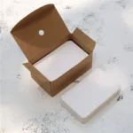 100pcs/box Kraft paper card color blank business card message thank you card writing card label bookmark learning card - Image 6
