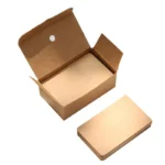 100pcs/box Kraft paper card color blank business card message thank you card writing card label bookmark learning card - Image 5