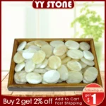 10PCS 3x4cmSpa Rock Basalt Stone Beauty Stones Massage Lava Natural Stone Hot Relieve Stress RELAX jade massage set toe massage