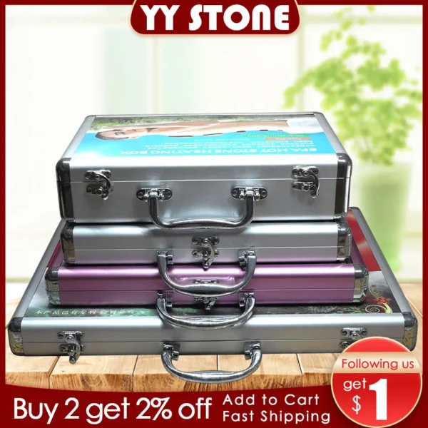 Tontin massage stone heater box 220V and 110V hot stone for SPA massage (only case not including stones)