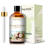 PHATOIL 100ml Sweet Fruity Fragrance Oil for Diffuser Candles Making -Coconut & Vanilla Strawberry Lemon Peach Pear Aroma Oil - Image 2