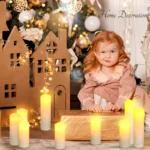 9-180pcs LED Candles with Flickering Flameless Candles Battery Operated Pillar Candles Wedding Decoration Candlelight Christmas - Image 4