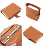 Moterm Luxe 2.0 Series A5 Size Planner Pebbled Grain Leather Notebook with 30MM Ring Agenda Organizer Notepad Journal Sketchbook - Image 3