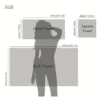 8-Piece Towel Set for Bath, Spa, Hotel & Outdoor Use | Quick-Dry, Striped Design - Image 5