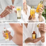 Luxury Honey Almond Spa Gift Set, 15-Piece Bath & Body Kit for Women & Teens, Relaxing Home Spa Experience - Image 6