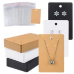50pcs 6x9cm Blank Necklace Earring Jewelry Cards - Image 2