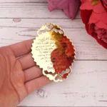 9.5*7cm Custom Baptism Invitation Card Personalized Acrylic Wedding ,Birthday Party Favors DIY Gifts Decoration - Image 5