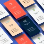 100PCS Customized Business Card Full Color Double-sided Printing Business Card 300GMG Kraft Paper Card Support Customization - Image 3