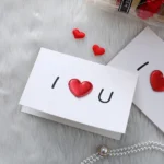Love Postcard Valentines Day Gift Cards Wedding Invitation Greeting Cards Anniversary for Couples Handmade Valentines Day Gift - Image 4