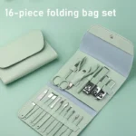 16PCS Professional Nail Clipper Set Stainless Steel Pedicure Tools for Men and Women Nail Care Kit ZJJ06 - Image 6