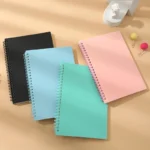 A5 Vintage Spiral Notebook, 80 Sheets/160 Pages Memo Journal Diary Notebook Spiral Design for Students Office Business - Image 2