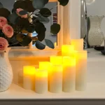 9-180pcs LED Candles with Flickering Flameless Candles Battery Operated Pillar Candles Wedding Decoration Candlelight Christmas - Image 5