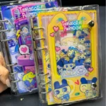 In Stock Shake A6 Acrylic Cute Notebook Tamagotchi Detachabl Notepad Cartoon Mametchi Mimitchi Popular Exquisite Loose Leaf Book