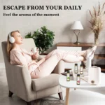 EUQEE 10ML Palo Santo Natural Essential Oil With Glass Dropper Oregano Cardamom Marjoram Fennel Lemon Eucalyptus Aroma Oils - Image 6