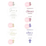 Custom Henna Day Card Night Party Invitation Muslim Wedding Supplies Engagement Decoration Greeting Personalized Name Print DIY - Image 6