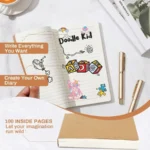 10 Pack A5 Journal Refill 5.5 x 8.2 Refillable Notebook Inserts A5 Paper Refill Kraft Travelers Journal Notebooks for Office Sch - Image 4