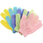 1-4pcs Body Cleaning Washcloth Soft Brush Home Hotel Bathroom Shower Ball Back Scrubber Set Exfoliating Skin Towel Bath Gloves - Image 5