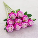 1/5/10/20pcs Roses Artificial Flowers Rose Flower Branch Artificial Red Roses Realistic Fake Rose for Wedding Home Decor - Image 14
