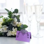 50Pcs Laser Cut Heart Shape Place Cards Wedding Name Cards Greeting Message Setting Card Wedding Birthday Party Favor Decoration - Image 5