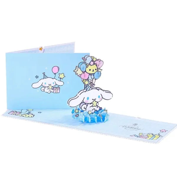 Cinnamoroll Cute Greeting Card Birthday Greeting Cards With Envelope Friendship Postcard Valentines Anniversary Birthday Gifts