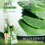2pcs/kit BIOAQUA Aloe Vera Skin Care Sets Face Eye Cream Moisturizing Hydrating Firming Aloe Creams Face Skin Care Set - Image 6