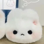 Cartoon Plush Rabbit Doll Toy Keychain Sweet Cute Bag Pendant Charms Car Keyring Accessories For Women Couples Kawaii Gift - Image 5