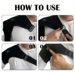 Electric Heating Heated Shoulder Brace Wrap Shoulder Massage Support Belt Strap for Arm Shoulder Fitness Brace Keep Warm - Image 6