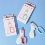 LED Light Cat Dog Nail Clipper Cutter Professional Pet Claw Trimmer with Safety Lock Puppy Kitten Animals Care Grooming Tool Kit - Image 2