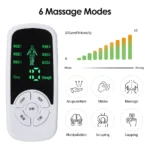 HOMEFISH Muscle Therapy Stimulator 6 Modes Tens Unit Machine Meridian Physiotherapy Pulse Abdominal Prostate Body Massager - Image 4
