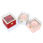 Surprise Instant Flip necklace Box gift Valentine's Day Birthday Anniversary Mother's Day Rose Box proposal artifact - Image 6