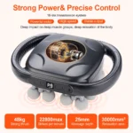 16-Head Fascia Gun High-Frequency Vibration Body Massage Gun Waist and Back Massager Neck Shoulder Massager Muscle masajeador - Image 5