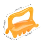 Large Fascia Massage Tool Cellulite Massager Tool for Cellulite Myofascial Release Neck Back Resin Trigger Point Massager - Image 6