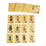 55Pcs/Box Stumble Guys Cards Anime Board Game Gold Silver Foil Shiny Collection Flash Figure Trading Card Birthday Xmas Kid Gift - Image 4