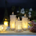 2/3 LED flameless candle,battery included,perfect for family gatherings candlelight dinner Valentine Day wedding Christmas gifts - Image 2