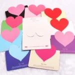 40Pcs Romantic LOVE Heart Postcard Greeting Card Valentine's Day Gift Card Wedding Invitations Card Thank You Message Cards - Image 5