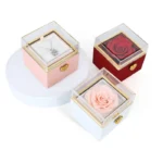 Surprise Instant Flip necklace Box gift Valentine's Day Birthday Anniversary Mother's Day Rose Box proposal artifact - Image 5