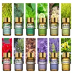 PHATOIL 15pcs Essential Oils Set for Diffuser Humidifier Candles Making-5ml Lavender Vanilla Peppermint Rosemary Aroma Oil - Image 2