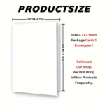 1pc,Romantic Anniversary Card for Husband, Sweet Husband Birthday Card, Lovely Valentines Day Gift from Wife, My Husband My Ever - Image 6