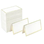 50pcs Gold foil table card wedding name guest card, seat name card