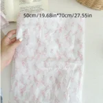 10/20pcs Pink floral tissue paper Girl's heart gift wrapping paper holiday birthday gift decorative paper Flower wrapping paper - Image 6