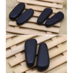 2pcs Hot Massage Stones Natural Lava Basalt Heated Warmer Stone Body Heating Smooth Massage Stones for Spa Massage - Image 2